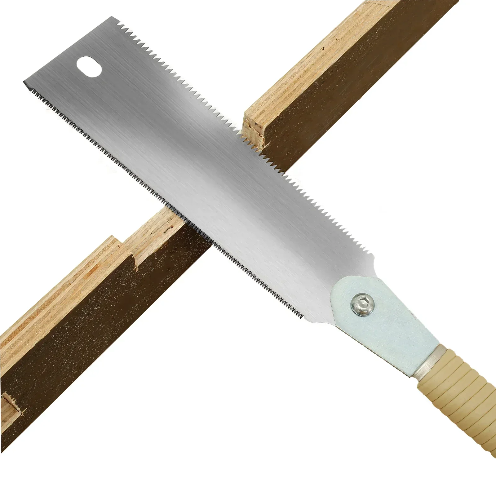 Woodworking In Japanese - Japanse Handzaag 9.3inch SK5 Koolstofstaal Tweesnijdend