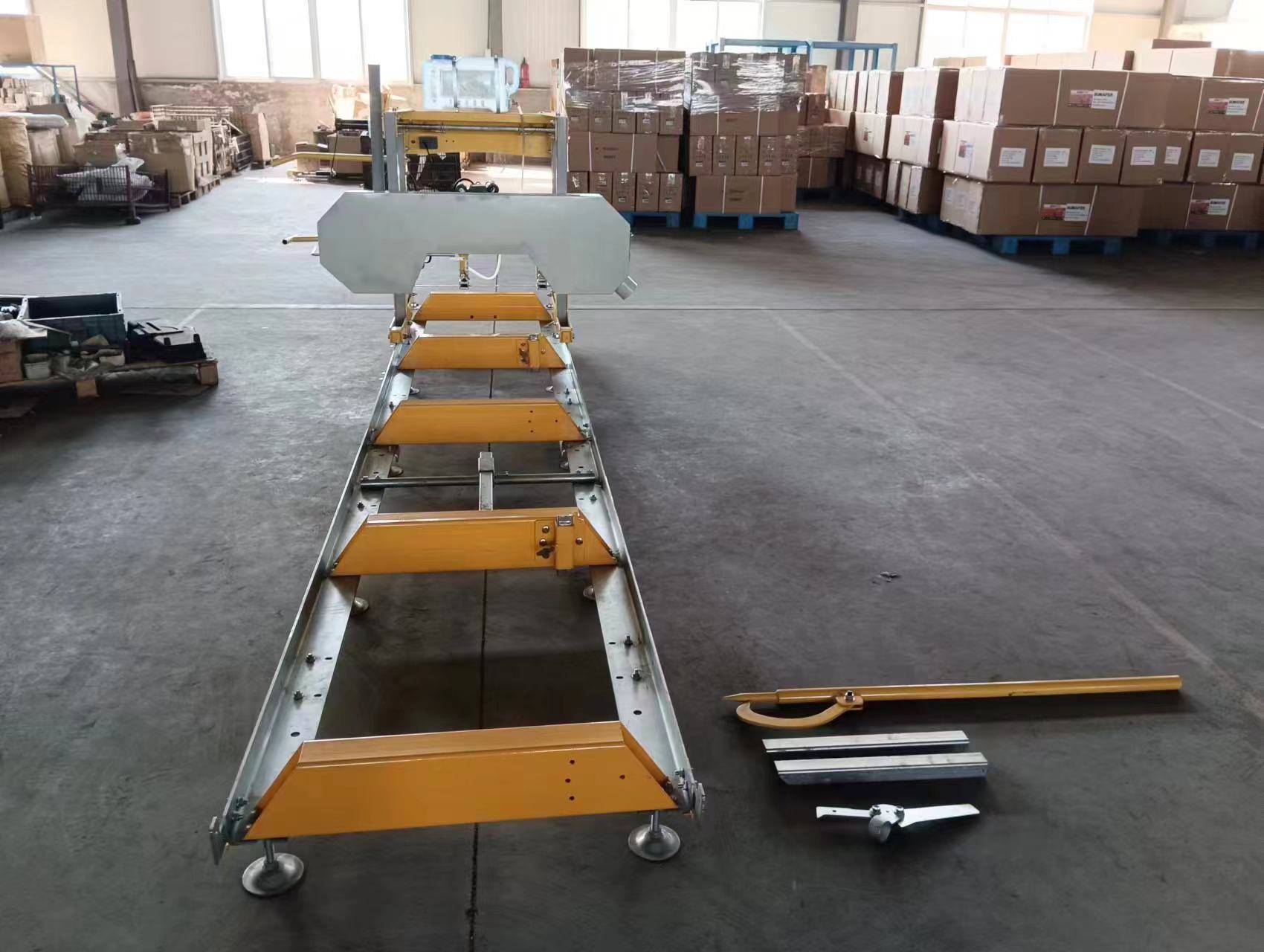 Woodworking Machinery For Sale - Hoogwaardige draagbare houtbewerkingsbandzaagmachine, grote diameter mobiele