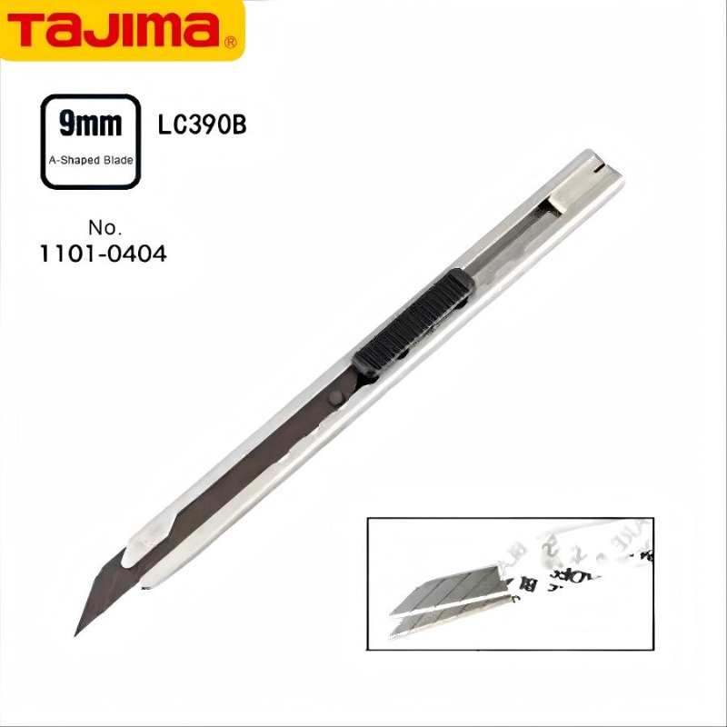 Woodworking Wallpaper - TAJIMA 1101-0404 volledig metalen kunstmes, papiermes,