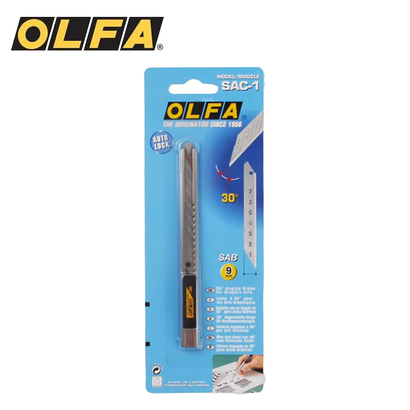 OLFA SAC-1(141B) 9mm 30 graden - Woodworking Wallpaper recensie en prijs