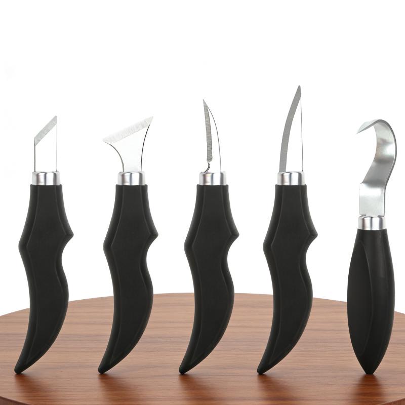 5-delige houtsnijmesset met er - Wood Chisel Set recensie en prijs