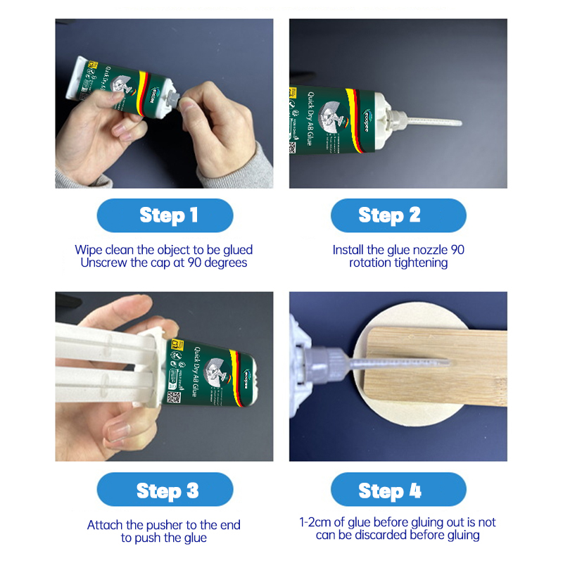 Epoxyhars AB-lijm Sterke hecht - Woodworking Resin recensie en prijs